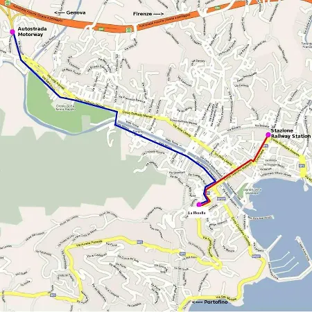 Nyaraló La Merella Rapallo